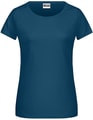 Dames T-shirt Daiber Basic-T 8007 Petrol